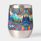 Parcours de golf Psychedelic Disk (Arrière)