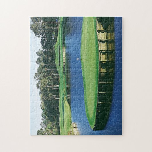Parcours de golf puzzle paysage (Vertical)