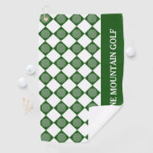 Parcours de golf sur mesure / serviette de golf de (En situation)