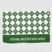 Parcours de golf sur mesure / serviette de golf de (Horizontal)