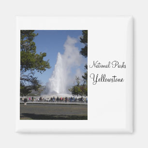 Parcs nationaux - aimant de Yellowstone