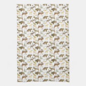 Parcs nationaux Faune Serviette à thé (Vertical)