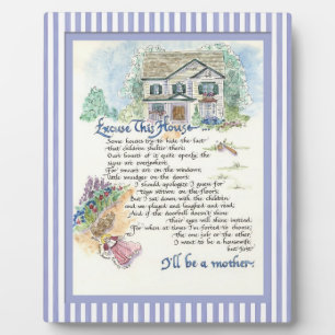 Pardon dit Huis kalligrafie - Audrey Jeanne Fotoplaat