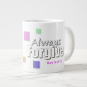 Pardon - Jumbo Mug (Devant droit)