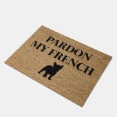 Pardon My French Deurmat (Schuin)