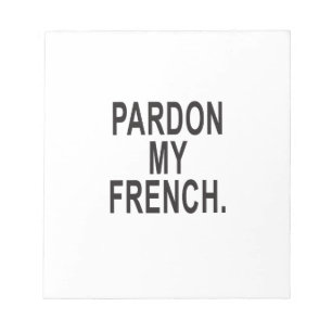 Pardon My French Notitieblok