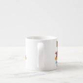 Pardon My Frenchie - Funny French Bulldog Espresso Kop (Achterkant)