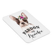 Pardon my Frenchie Magnet Magneet (Rechterzijde)
