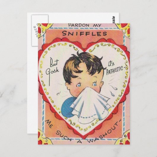 Pardon My Sniffels Briefkaart (Voorkant / Achterkant)