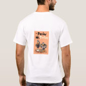 Pardon My Turkey Long hoeve Mannen T Shirt (Achterkant)