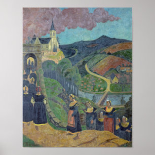 Pardon of Notre-Dame-des-Portes at Poster
