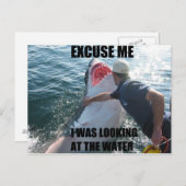 Pardon Shark! Briefkaart (Voorkant / Achterkant)