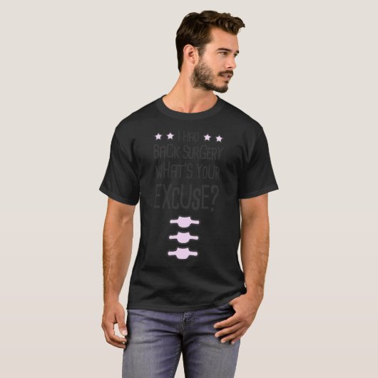 Pardon - Spinal Fusion Back Surgery Essential T-Sh T-shirt (Voorkant volledig)