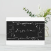 Pardonne-moi carte (Debout devant)