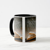 Pardonne-Moi Seigneur Prière Mug Deux Tons (Devant gauche)