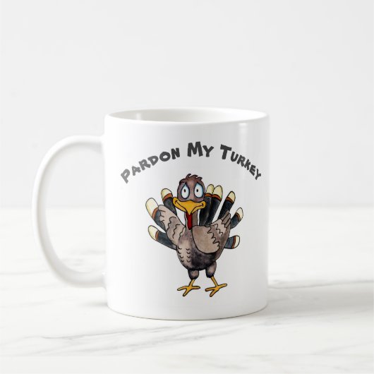 Pardonnez ma tasse de la Turquie (Gauche)