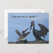 Pardonnez-moi/ Sortez avec moi_ Carte postale (Devant / Derrière)