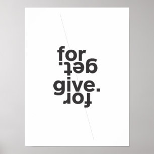 Pardonnez. \ Oubliez. Affiche