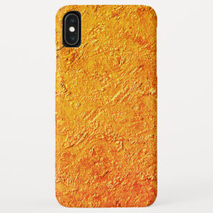 Parede defeituosa com textura amarela e laranja iPhone XS max hoesje