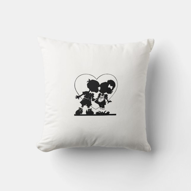 Pareja de enamorados kussen (Voorkant)