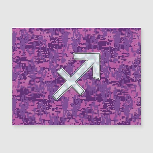 Parel Boogschutter Sterrenbeeld Fuchsia Digitale C (Voorkant)