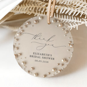 Parel Bruidsfeest Bedankjes Labels