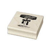 Parel- en Prosecco bruidsfeest liefde  Rubberstempel (Stempel)