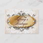 Parel Victoriaans  Mode Visitekaartjes (Voorkant)