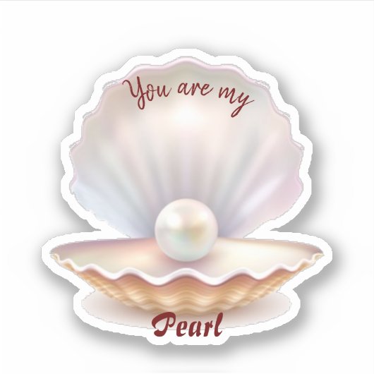 Pareldeelstuk Sticker (Voorkant)