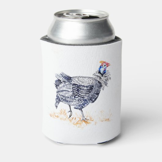 parelhoen blikjeskoeler (Blikje Achterkant)