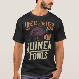 Parelhoen Kip Hen Boer T-shirt
