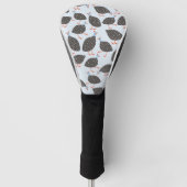 parelhoen leuk vogel golfheadcover (Voorkant)