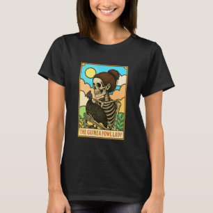 Parelhoen Liefhebber Parelhoen Dame Boerderij Dier T-shirt