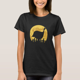 parelhoenders woud maan vogels t-shirt