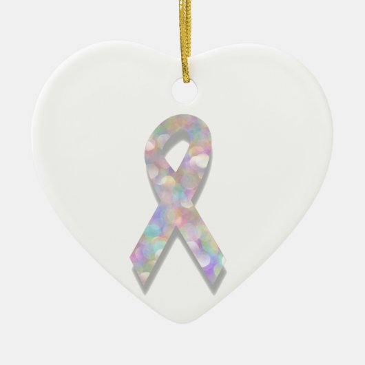 parellongkanker lint keramisch ornament (Voorkant)