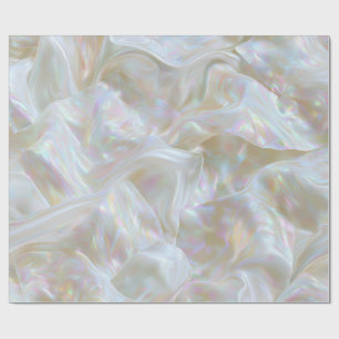 Parelmoer Iridescent Stof Cadeaupapier