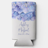 Parels en Blue Hydrangea Bruiloft Gasten Cadeaus (Achterkant)