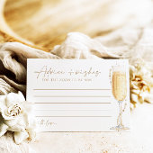 Parels en Prosecco Advies en wensen Kaart