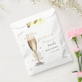 Parels en Prosecco Vrijgezellenfeest Bedankzakje