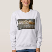 Parels Ga met Weekends Leuk Sweatshirt (Voorkant)