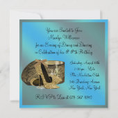 Parels Hoge Hak Schoenen Blauwgroen Blauw Vrouwen Kaart (Achterkant)