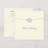 Parels Huwelijksjubileum met Diamanten & Parels Kaart (Voorkant / Achterkant)