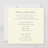 Parels Huwelijksjubileum met Diamanten & Parels Kaart (Achterkant)