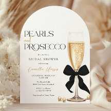 Parels & Prosecco Black Bow Vrijgezellenfeest