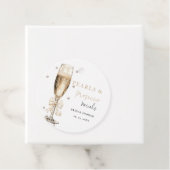 Parels & Prosecco  Bruidsfeest Bedankjes Labels (In situ)