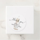 Parels & Prosecco Bruidsmeisje Uitnodiging Bedankt Bedankjes Labels (In situ)