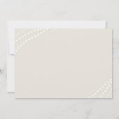 Parels Prosecco Elegant Ecru Brunch Vrijgezellenfe Kaart (Achterkant)