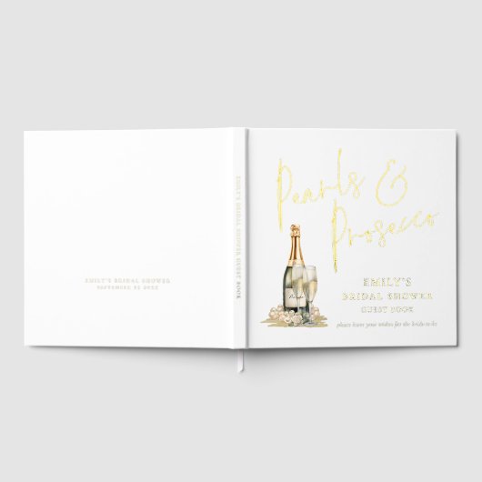 Parels & Prosecco Vrijgezellenfeest Gastenboek (Volledig)