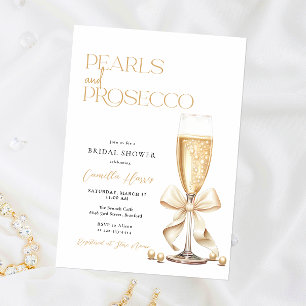 Parels & Prosecco Vrijgezellenfeest Kaart