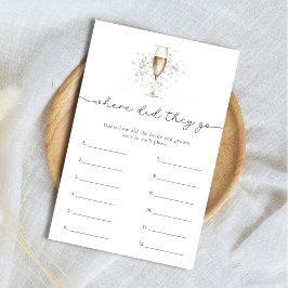 Parels & Prosecco Waar gingen ze bruidsspel